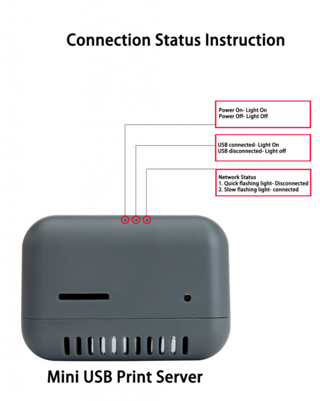 -instruction for wifi USB-print-server