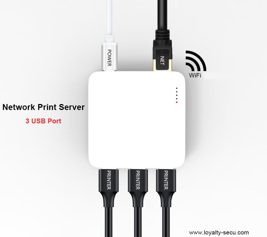 3 port usb wifi wireless print server 1