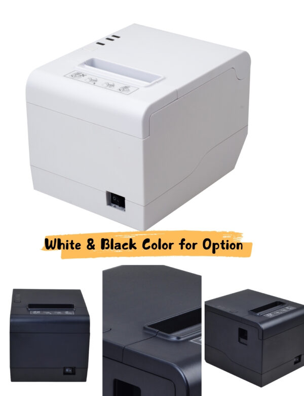 80mm Thermal Cloud Receipt POS Printer | Wi-Fi, Bluetooth, 4G, USB, Ethernet, Multi-Language Printing Support 2