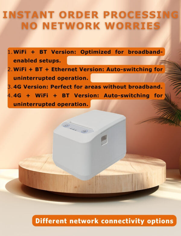 INSTANT ORDER PROCESSING NO NETWORK WORRIES