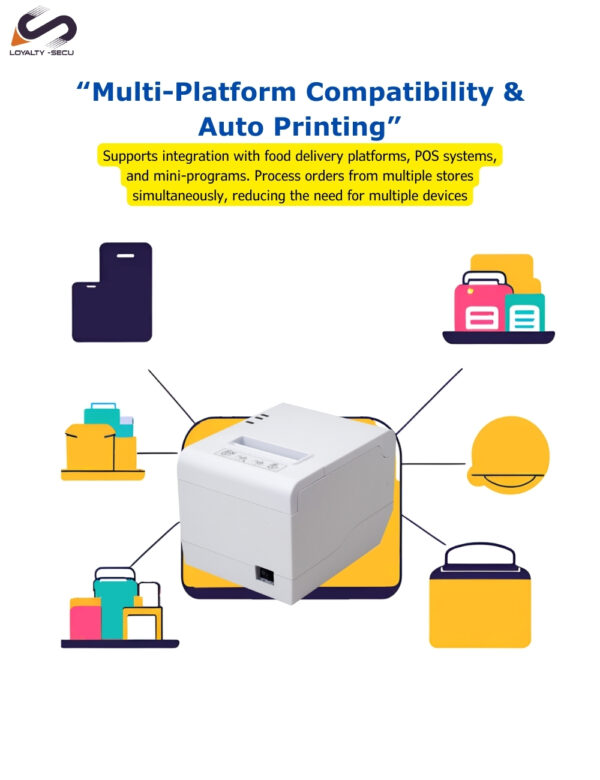 Loyalty-secu Multi-Platform Compatibility & Auto Printing