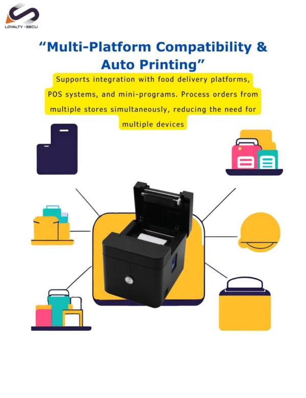 Multi-Platform Compatibility & Auto Printing