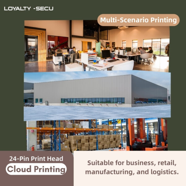 24-Pin Dot Matrix Cloud Printer for cloud printing