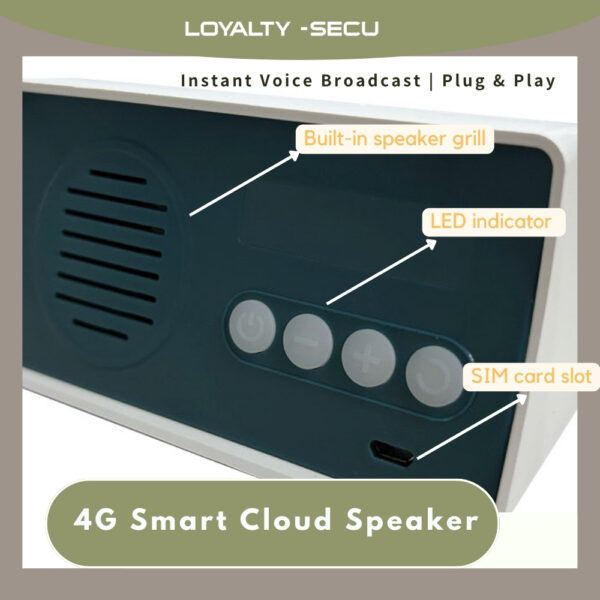 4G Smart Cloud Speaker OEM ODM