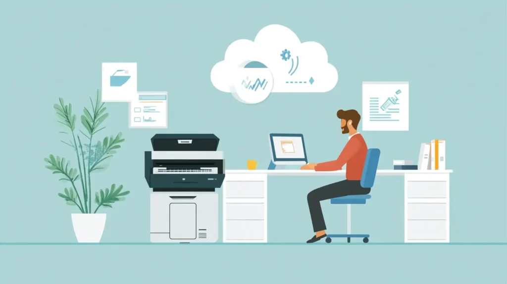 Collaboration with Cloud Printing in the Office